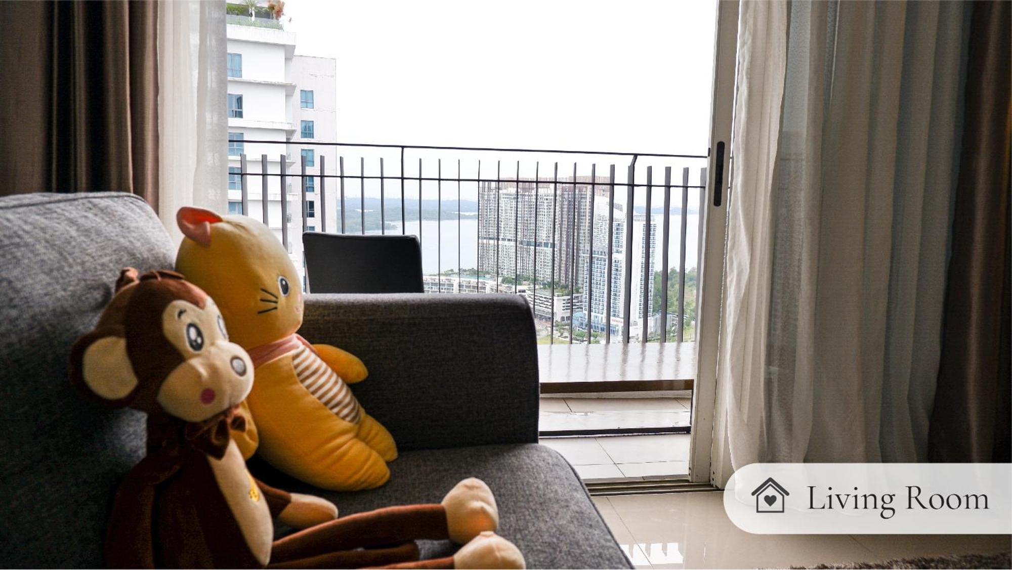 Hostahome Suites At Encorp Marina, Mins To Legoland Malaysia Nusajaya  Oda fotoğraf